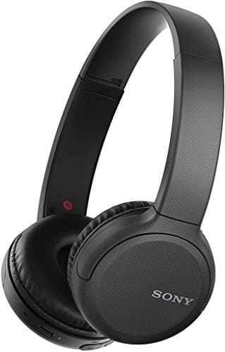 Image of Sony WH-CH510 Wireless Bluetooth Headphones with Mic, 35 Hours Battery Life with Quick Charge, On-ear Style, Hands-Free Call, Voice Assistant - Black