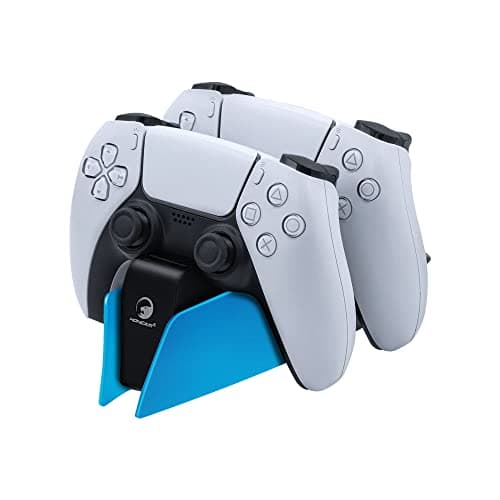 Image of PS5 Charging Station with LED Light Indicators, Mcbazel PS5 Controller Charger for Playstation 5 Dualsense Controller,2.5H Fast Charging,Playstation 5 Dual Charging Docking Station-Blue