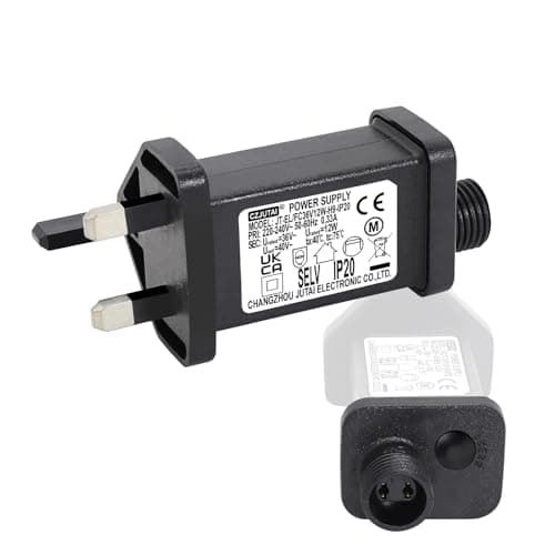 Image of CubePlug String Lights Indoor-Outdoor Power Adapter for CZJUTAI JT-EL/FC-36V12W /9W /7.2W /6W /4.5W /3.6W-IP20 Christmas Lighting, Multi Function Control Box [W7T2]