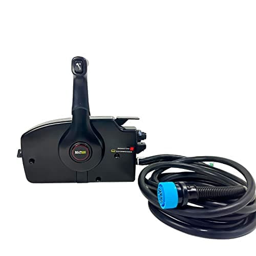 Image of The outer remote control box 881170A13 for Mercury SIDE MOUNT-4000 GEN I Control 14PIN with 16.5FT harness