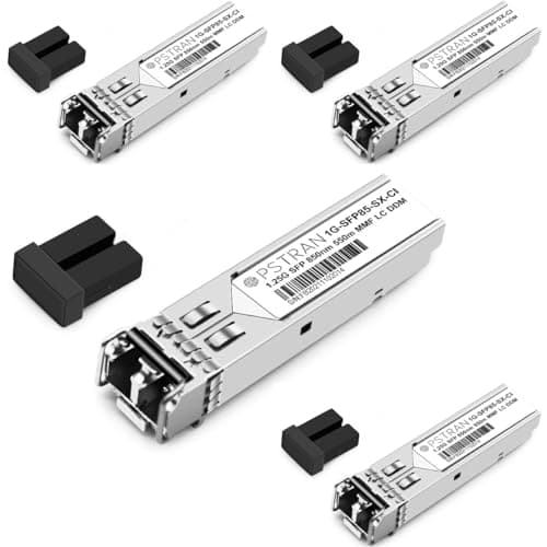 Image of OPSTRAN 1000BASE-SX SFP Optical Transceiver Module Compatible with HPE H3C JD118B JD118A JD493A JC876A 850nm 550m DDM Duplex LC MMF 4pcs/Pack