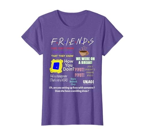 Image of iModban IMPD10010v1 - Friends Sayings, Friends Quotes T-Shirt