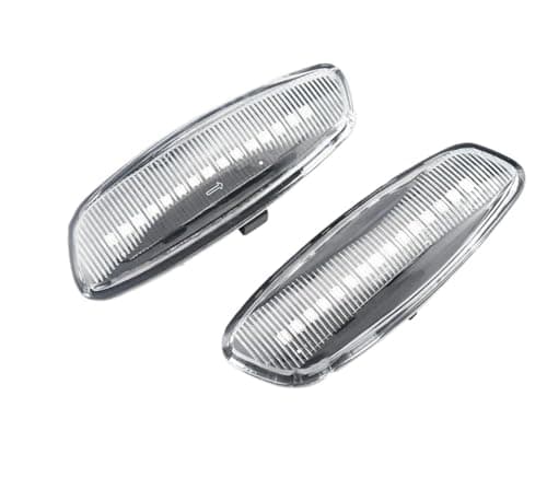 Image of CMBMHGETEE Mirror Indicator Light Lamp 2 Pieces For Peugeot For 308 For 207 For 3008 For 5008 Led Dynamic Side Marker Turn Signal Light Sequential Blinker(Dynamic Crystal Type)