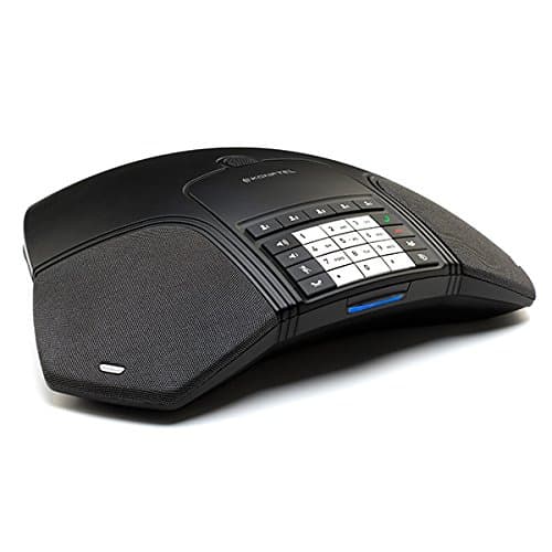 Image of Konftel 220 Analogue Office Conference Phone for Standard BT Telephone Line RJ 11 Connection Cost-Effective and User-Friendly - Black