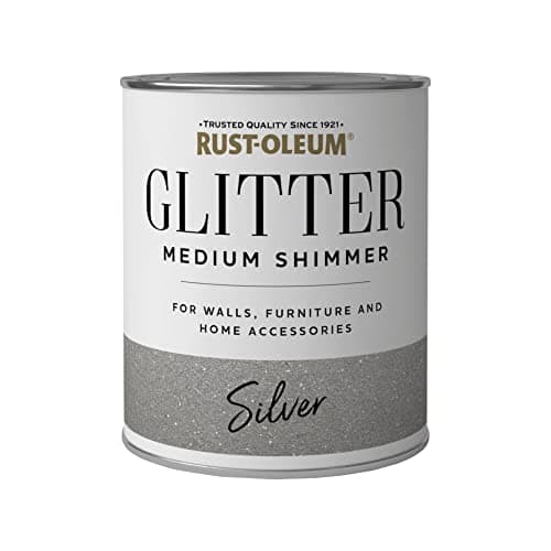 Image of Rust-Oleum Glitter Medium Shimmer Silver 750ml, RO0280001G1