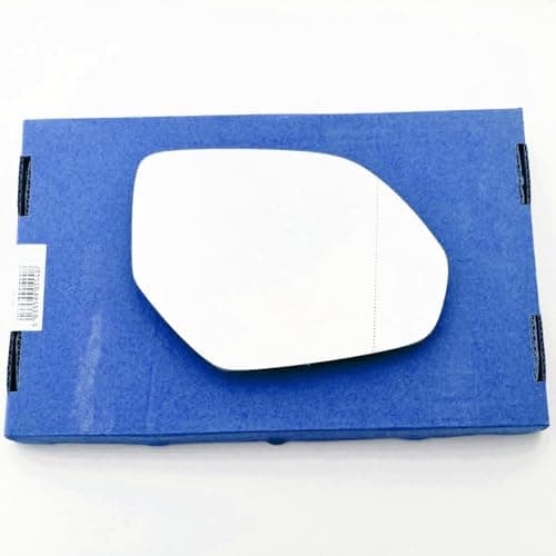 Image of Fits Audi Q8 (2015 to 2024)- Wide Angle Wing Mirror Glass Right HAND (UK Driver Side) with Self-Adhesive Backing for Quick and Easy Installation UK Spec Clear View Durable OEM Quality