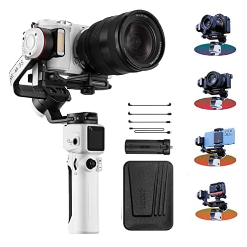 Image of Zhiyun Crane M3 S Gimbal Stabilizer for DSLR Mirrorless Cameras 3-Axis Handheld Video Stabilizer Compatible with Gopro,Action Camera,Smartphone