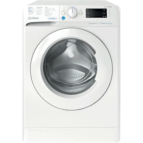 Image of Indesit Push&Go BWE 111496X WV UK 11kg Washing Machine with 1400 rpm - White - A Rated