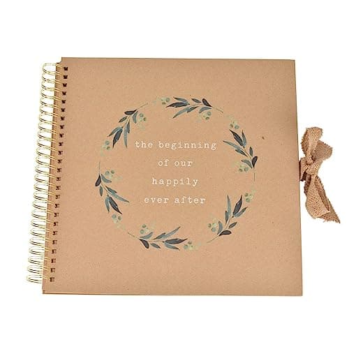 Image of Wedding Scrap Book Photo Album Spiral Bound - Our Happily Ever After