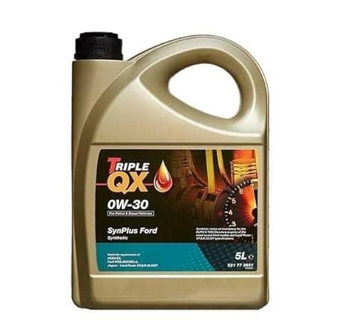 Image of Triple QX SynPlus Car Engine Oil 5 Litre 0W30 C2 Fully Synthetic Triple QX TQX