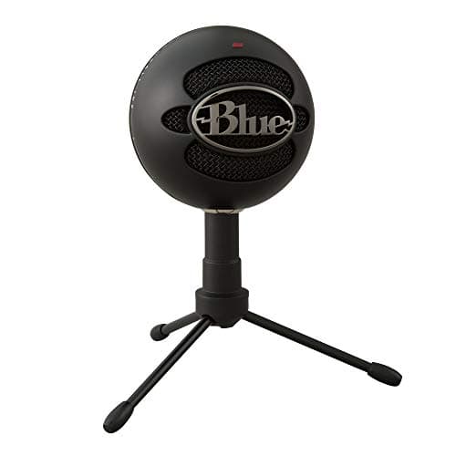 Image of Logitech for Creators Blue Snowball iCE USB Mic for Recording, Streaming, Podcasting, Gaming on PC and Mac, Condenser Microphone with Cardioid Capsule, Adjustable Desktop Stand, Plug 'n Play - Black
