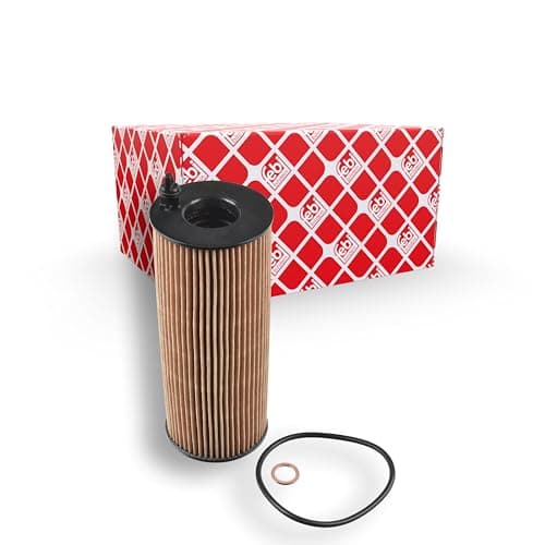 Image of febi bilstein 109707 Oil Filter with seal rings, 1 unit