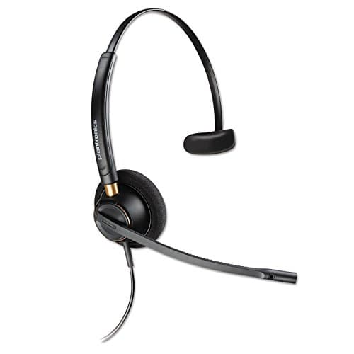Image of Plantronics B2B HW510 EncorePro Noise Cancelling Over Head Monaural Headset