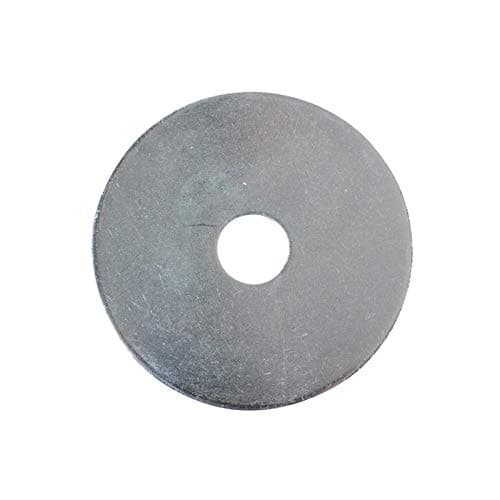 Image of ForgePack Flat Mudguard Washers | M10 x 50mm | Zinc Plated | Pack 6