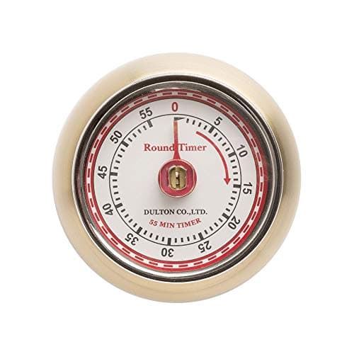 Image of Retro Magnetic Timer Brass