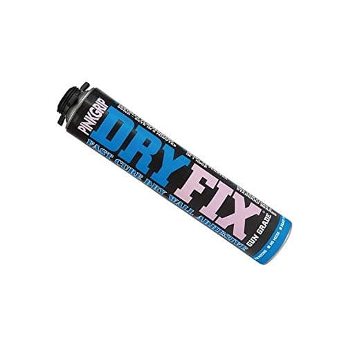 Image of Everbuild DRYFIX7 PINKGRIP Dry FIX Adhesives Plasterboard Adhesives 750ml