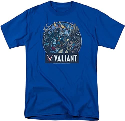 Image of Valiant Comic Group Ready Action Licensed Adult T-Shirt(Medium)