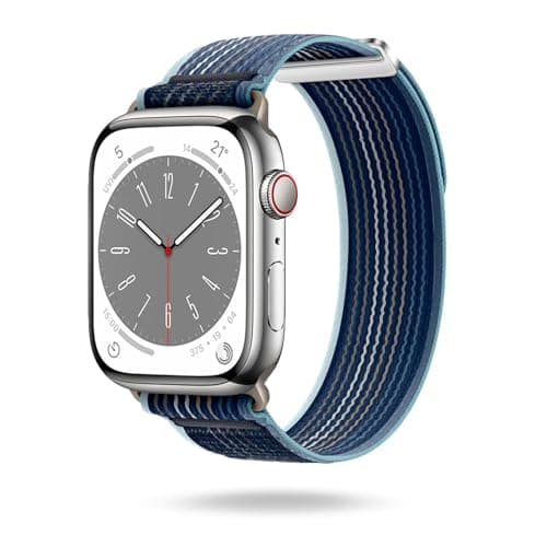 Image of Nomad Strap for Apple Models, Apple Watch 9 (45mm), Nylon Metal
