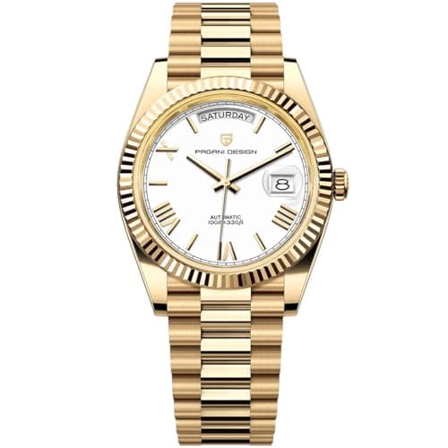 Image of LACZ DENTON DD36 Men's Watches Luxury Automatic Watch Men AR Sapphire Glass Mechanical Wristwatch Men 10Bar ST16 Movt