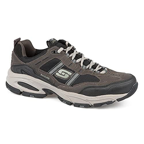 Image of Vigor 2.0 - Advantage Lace-Up Trainers - Black-Brown Size 9