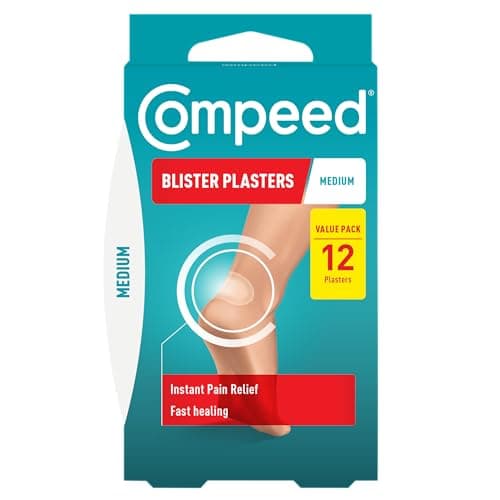Image of Compeed Blister Plasters Mixed Size 12 Pack - Hydrocolloid Foot Treatment - Heal Fast