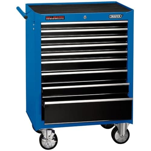 Image of Draper 15110 26" Roller Cabinet (9 Drawer)