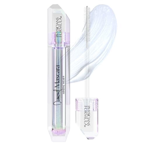 Image of Physicians Formula Mineral Wear Diamond Mascara Lash & Brow Diamond, Dermatologist Tested, Ophthalmologist Approved, Sensitive Eyes