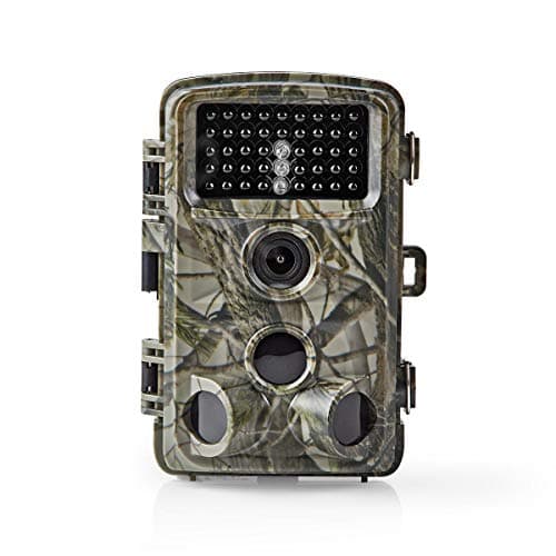 Image of Nedis Wildlife Camera HD Trail 16MP 120 Degree 15m Black LED Night Vision Motion Activated Hunting Camera IP65 Waterproof 0.6s Trigger Time for Wildlife Monitoring