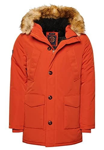 Image of Superdry Men's VINTAGE EVEREST PARKA A4 - Padded, Pureed Pumpkin,