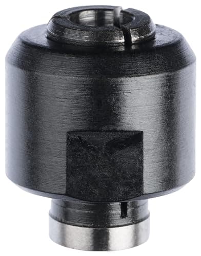 Image of Bosch Accessories 1x Collet with locking nut (Ø 6 mm, Accessories for Straight Grinders)