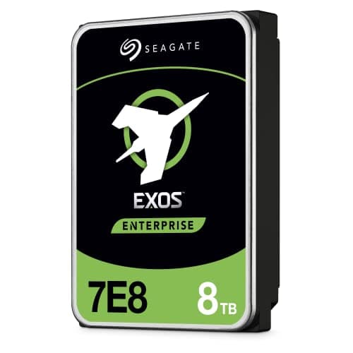 Image of Seagate Exos 7E8, 8TB, Enterprise Internal Hard Drive, SAS, 3.5", for Business and Data Centre (ST8000NM0075)