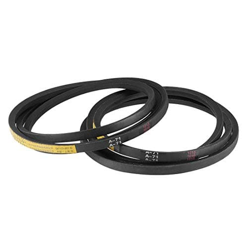 Image of sourcing map A71 Drive V-Belts 71" Pitch Length 13mm Width 8mm Thick JIS Standard A-Section Rubber Drive Transmission Belt 2pcs