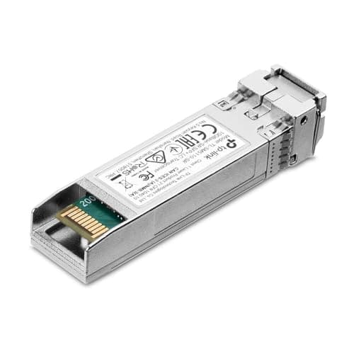 Image of TP-Link TL-SM5110-SR | 10G-SR SFP+ LC Transceiver, Multi-Mode SFP Module| Plug and Play | LC/UPC Interface | Hot Pluggable | Up to 300m/33m Distance | Support SFP+MSA & DDM