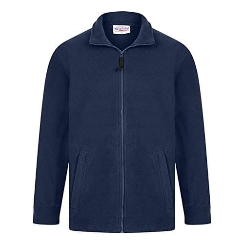 Image of Absolute Apparel Navy Alaska Full Zip Fleece - Small - [AP-AA605-S]