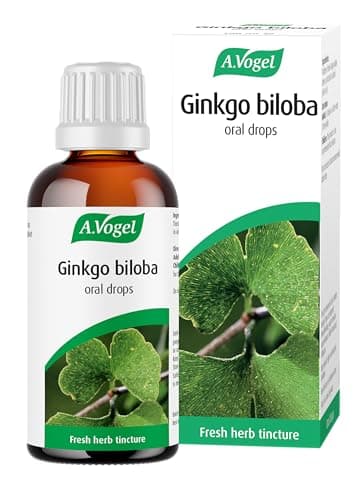 Image of A.Vogel Ginkgo Biloba Drops | Food Supplement | Extract from Fresh Ginkgo Biloba Leaves | Vegan | 100ml