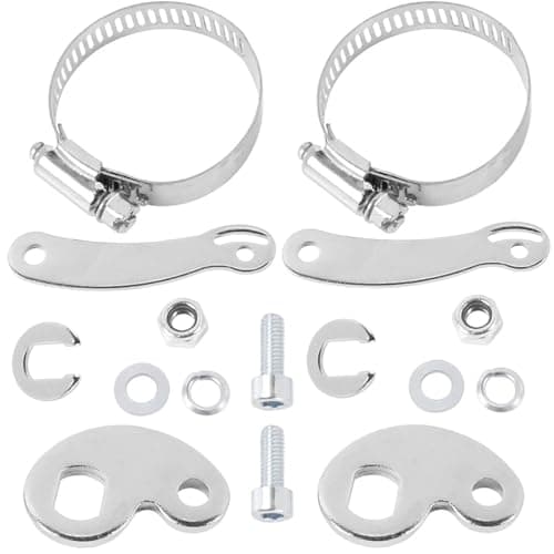Image of Bohaner 2 Set Universal Torque Arm Conversion Kit Torque Arm Bicycle Dropout Amplifier Torque Arms Protective Accessories for Front or Rear Hub