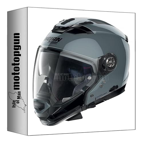 Image of nolan motorbike helmet adventure n70-2 gt 06 classic slate grey size l mototopgun