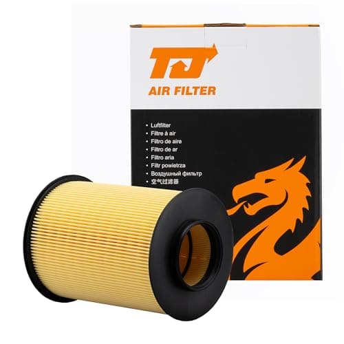 Image of TJ Filters Car Engine Air Filter QFA0484 OEM Matching Quality, Exact-Fit Replacement Fits FORD