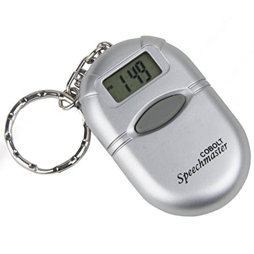 Image of Ability Superstore Talking Keychain Silver