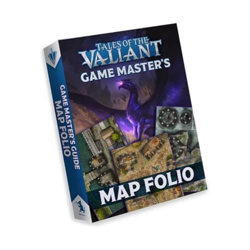 Image of Kobold Press Tales of The Valiant Game Master's Map Folio