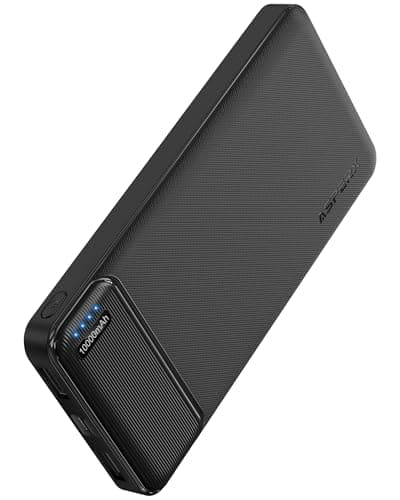 Image of AsperX Power Bank Portable Charger Fast Charging 10000mAh, PowerBank USB C Input and Output, Battery Pack Compatible with iPhone, Samsung, Huawei, iPad, Tablets and More