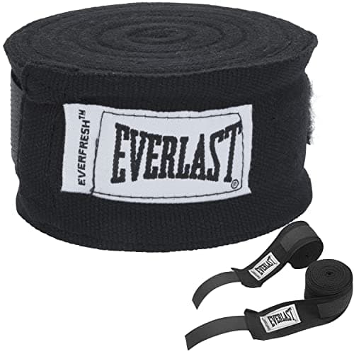 Image of Everlast 180 inches Boxing Hand Wraps Black