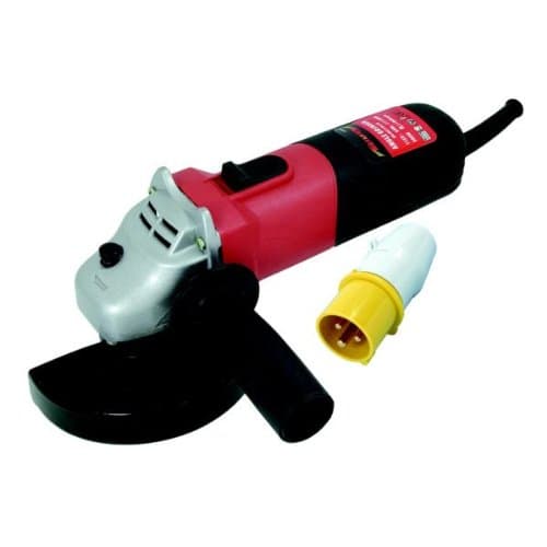 Image of Neilsen CT1869-110V 115mm Angle Grinder | 750W | 11000rpm | 50/60Hz | Ideal for Metal Cutting, Grinding & Site Work