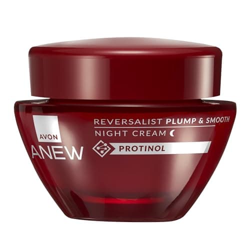 Image of Avon Anew Reversalist Plump & Smooth Night Cream 50ml, Designed to Plump Skin, Reduce Fine Lines and Wrinkles, Noticeably Smoother Skin, Cruelty Free