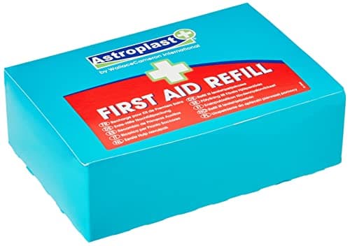 Image of Astroplast Burns First Aid Refill Kit – Burn Gel, Dressings & Bandages Refill for Wallace Cameron Piccolo, Mezzo & Bambino Kits – Emergency Burn, Scald & Sunburn Treatment Supplies