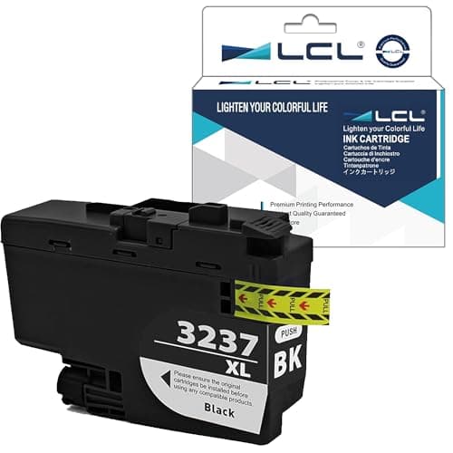 Image of LCL LC3237XL Ink Cartridge Replacement for Brother LC-3237 LC3237 XL LC3237XL LC-3237BK LC3237BK Replacement for Brother MFC-J5945DW MFC-J6945DW MFC-J6947DW HL-J6000DW HL-J6100DW (1Black)