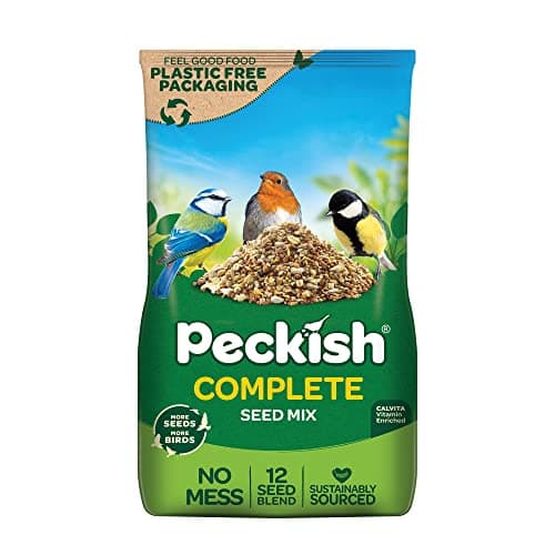 Image of Peckish Complete Seed and Nut Mix for Wild Birds 1.7kg, Green