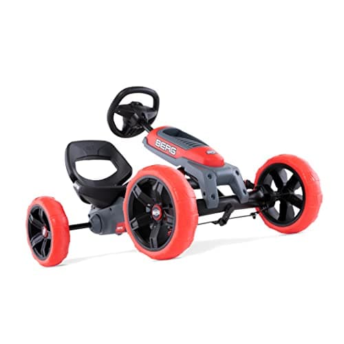 Image of BERG Pedal Car Reppy Rebel with soundbox | Pedal Go Kart, Ride On Toys for Boys and Girls, Go Kart, Outdoor Games and Outdoor Toys, Adaptable to Body Lenght, Pedal Cart, Go Cart for Ages 2.5-6 Years