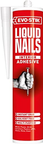 Image of Evo-Stik Liquid Nails Grab Adhesive Solvent Free Interior C20 290ml 30811458