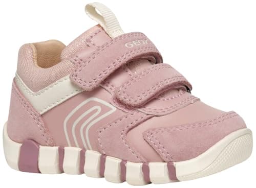 Image of Geox Baby B IUPIDOO Girl C Sneaker, 6 UK Child Pink
